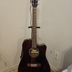 Fender Acoustic/Electric Guitar W/ Hardshell Case