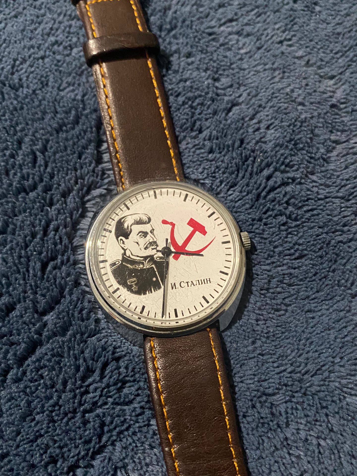Vintage Stalin Soviet Union Wrist watch Antique