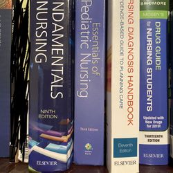 brand new nursing books,if posted they’re available read post before reaching out