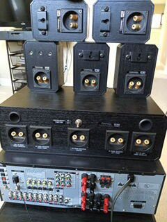 Surround sound, amplifier