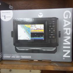 Garmin 5"Chartplotter/Sonar Combo With Garmin Navionics
