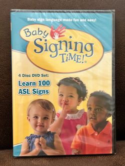 Baby Signing Time 4 pack DVD