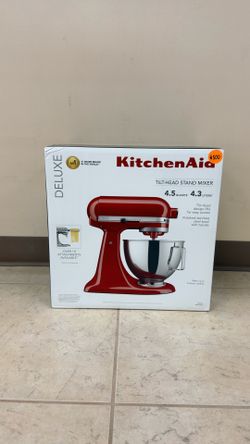 KITCHEN AID DELUXE TILT-HEAD STAND MIXER 4.5QT KSM97ER EMPIRE RED