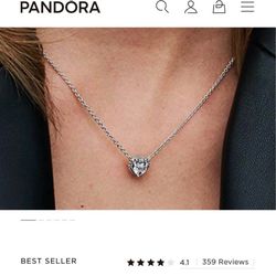 Pandora heart necklace