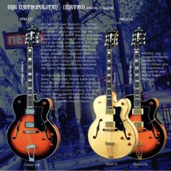 GUITAR / FUSION BLUES / FB 500 VSB - JAZZ BOX 