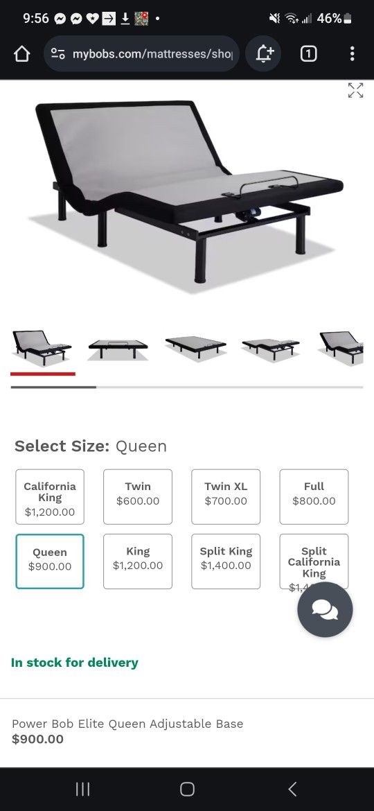 Bob Furniture Mechanical Bed Frame With Motor