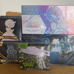 Pokemon sealed product bundle 5 total items