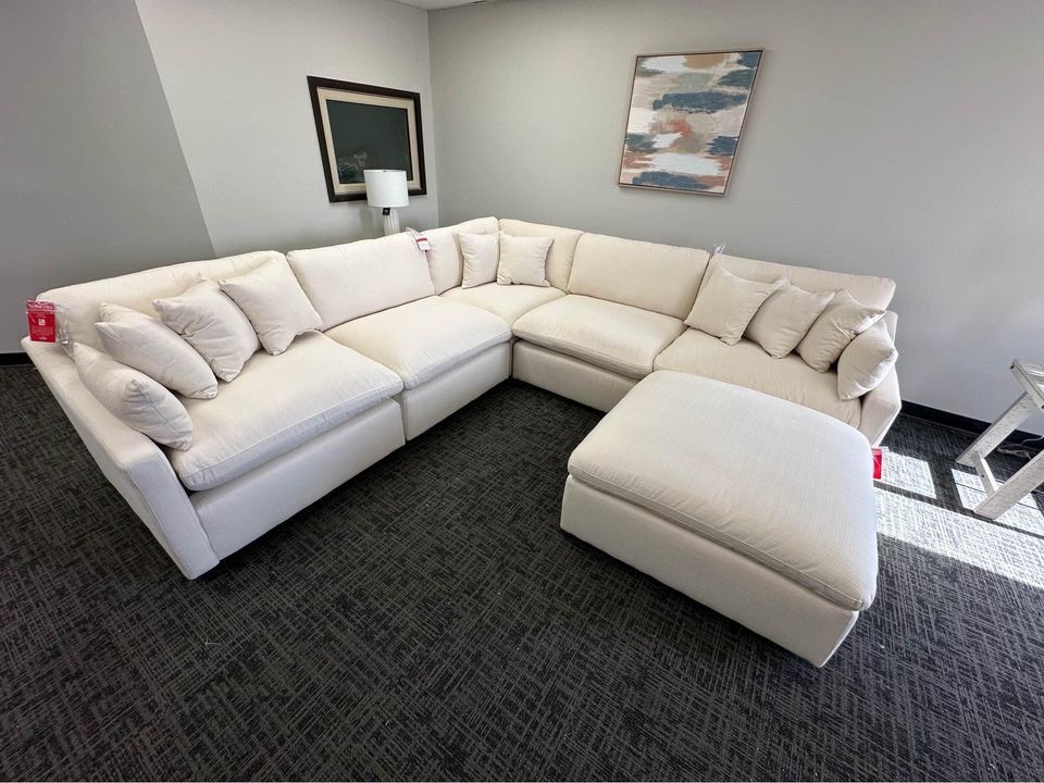 Cloud Sectional,matching Ottoman’s