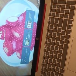 Hp Scarlet Red Laptop 