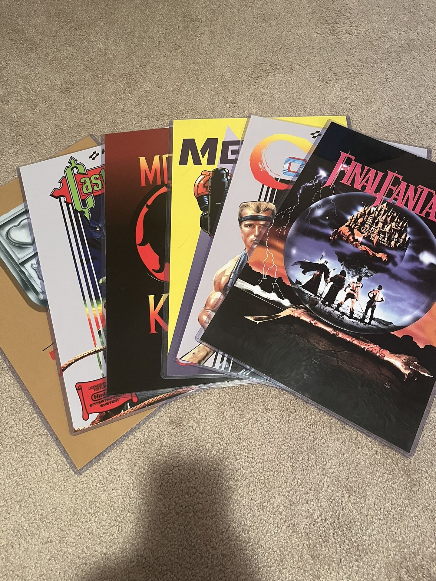 Retro Nintendo Posters