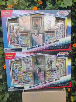 POKEMON PRISMATIC EVOLUTIONS PREMIUM FIGURE COLLECTION