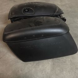 Harley Davidson Softail Springer Bags For Fatboy