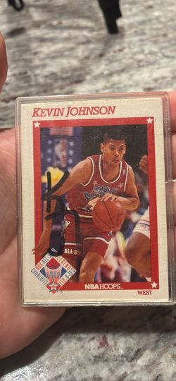 Kevin Johnson Signed Basketball Card