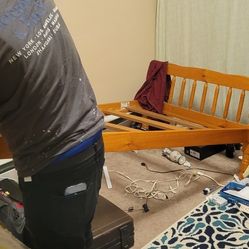 Twin BED Buy With Box Wooden Stable