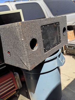 Caja de bocinas kicker