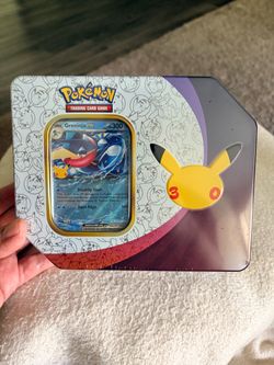 Pokémon TCG Greninja ex Celebrations Tin