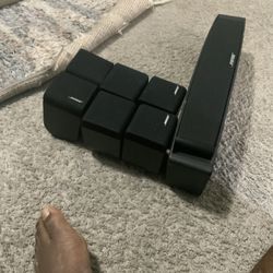 Bose Acoustimass  Surround Cube And Subwoofer