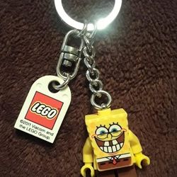 LIKE NEW LEGO SpongeBob Square Pants keychain $10 FIRM