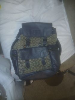 Coach backpack