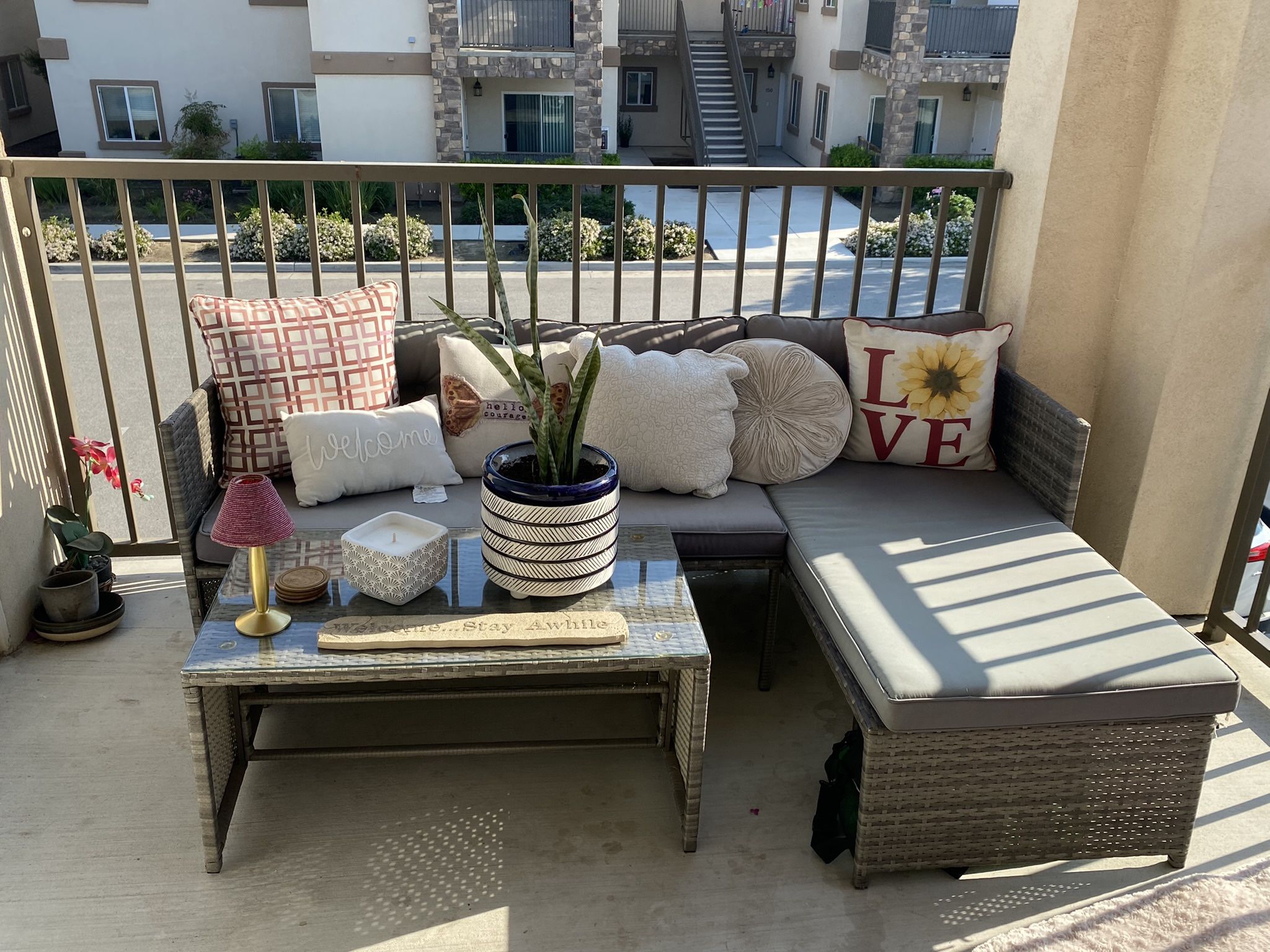 Sectional Patio Set