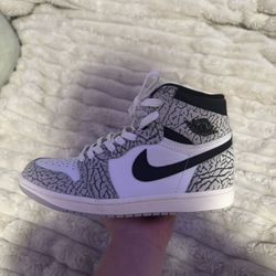 Jordan 1 High White Cement