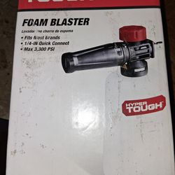 Hyper tough foam blaster