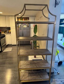 5 tier open shelf