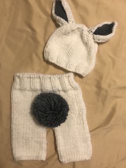 Newborn baby bunny outfit