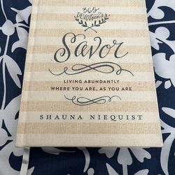 Savor (A 365-Day Devotional) Book By Shauna Niequist