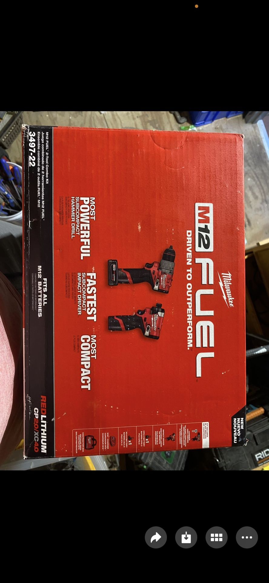 Milwaukee M12 New