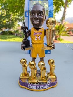 Kobe Bryant Champ, MVP trophy #24 Jersey Limited Edition /300 Bobblehead