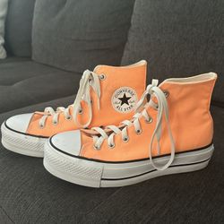 Bright Orange Converse