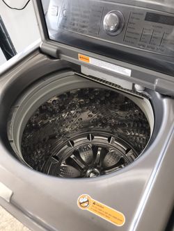 Stainless steel tub washer and dryer set!