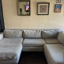 Sectional couch. 