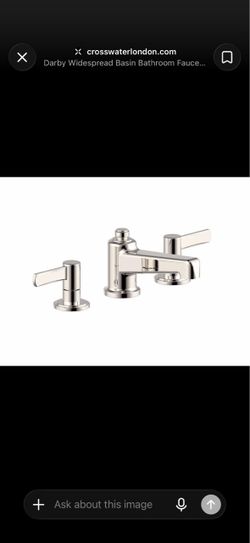Crosswater London Bathroom Faucets – Lot of 3