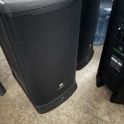 Two JBL EON MK2 