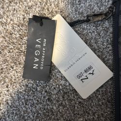 PETA Approved VEGAN Man Handbag New