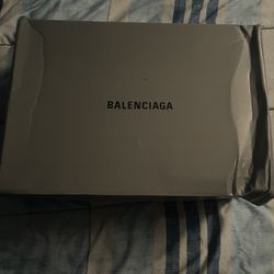 Balenciaga Tracks Black White