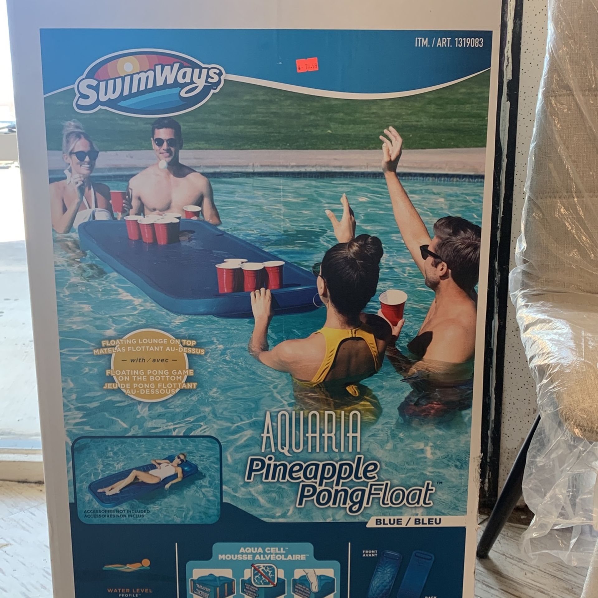 Swim way Pineapple Pong Float