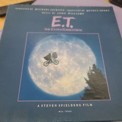 E.t. the extra-terrestrial narrated by Michael jackson vinyl