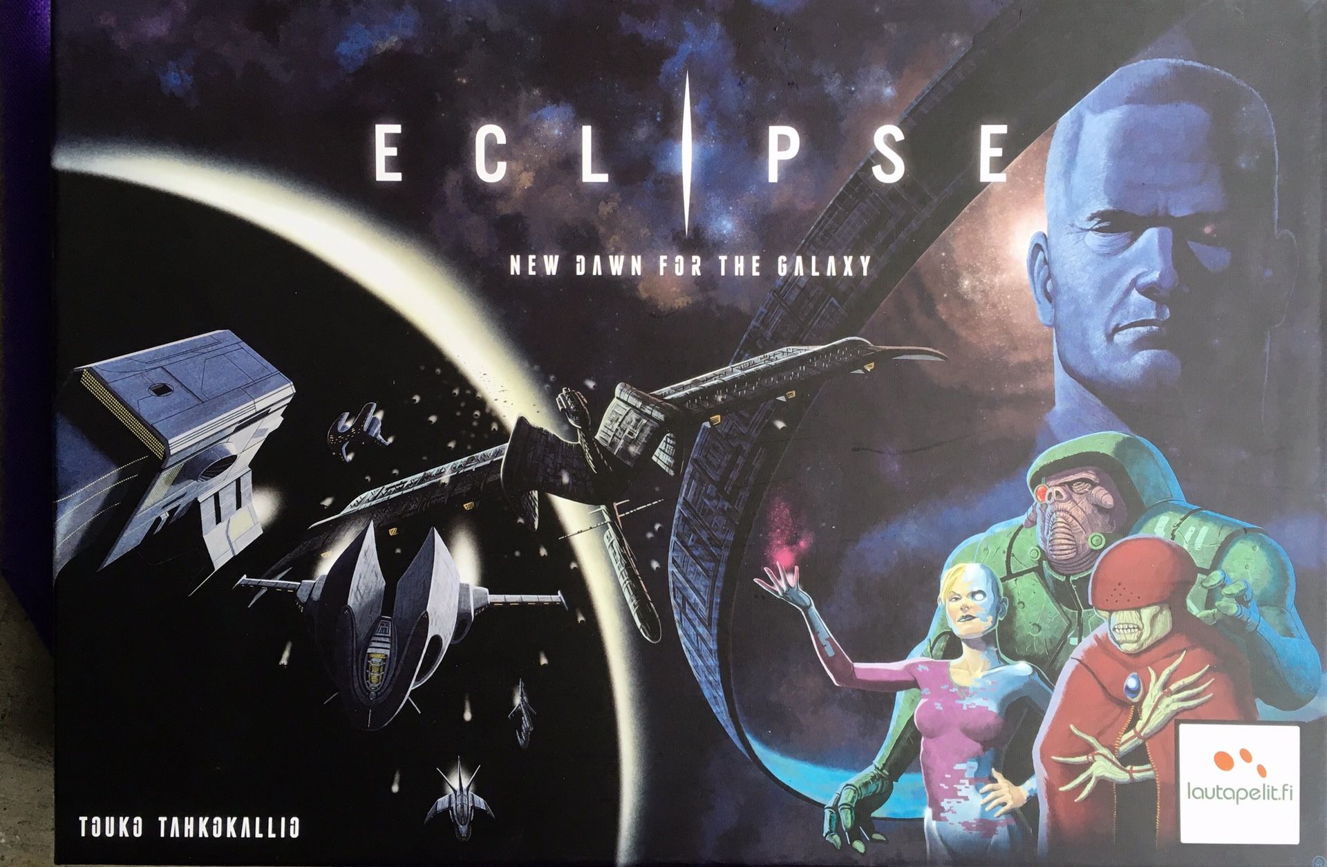 Eclipse board game with expansion