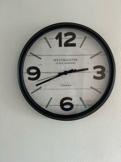 Wall Clock Westminster Clock Company London.