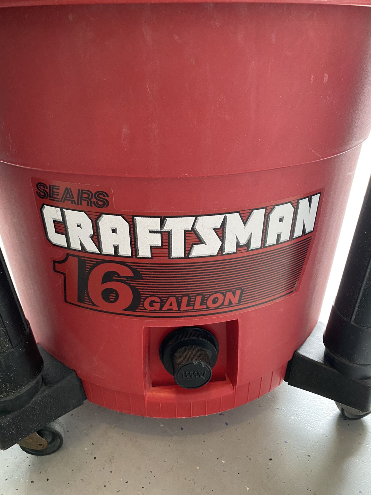 Craftsman 16 gallon wet/dry vac