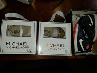 Michael Kors & Jordan kid shoes