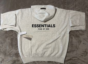 NEW *REAL* Fear of God Essentials Light Oatmeal Hoodie (Size XXS, XS, S, M, L) 100% Authentic✅
