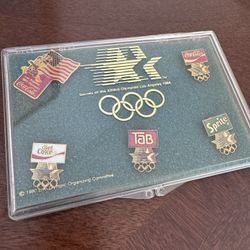 1984 summer olympic pins