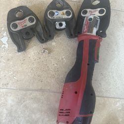 M12 Propress 1/2, 3/4 And 1 Inch Jaws. 