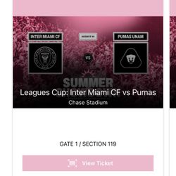 INTER MIAMI VS NECAXA AUGUST 2ND