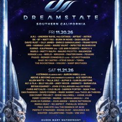 Dreamstate 2026 2 Day VIP Wristbands 