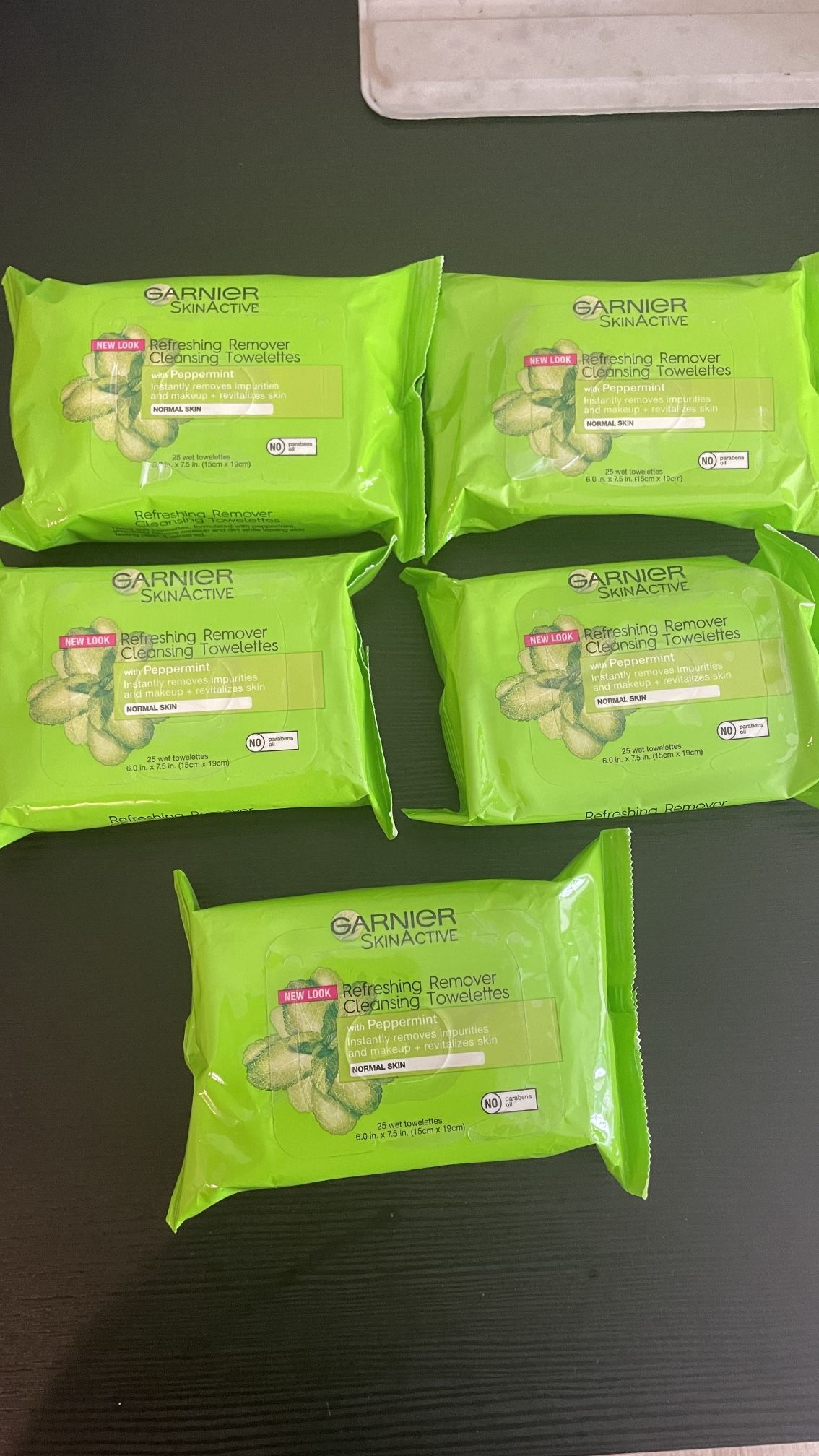garnier makeup remover wipes 5bags for $15
